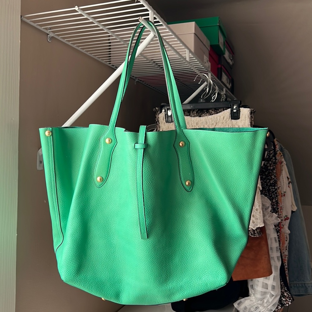 Annabel Ingall Tote Kelly Green